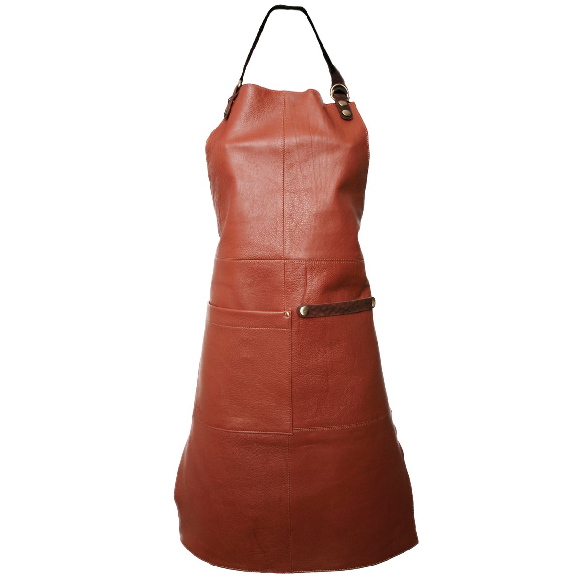 Ørskov Ørskov Gourmet leather apron Cognac