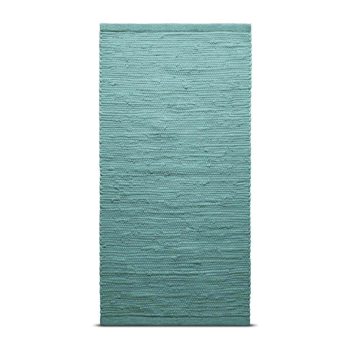 Rug Solid Cotton rug 140x200 cm dusty jade (mint)