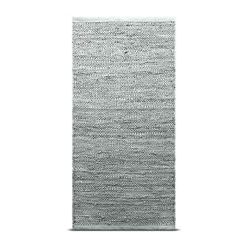 Leather rug 140x200 cm - Light grey (light grey) - Rug Solid