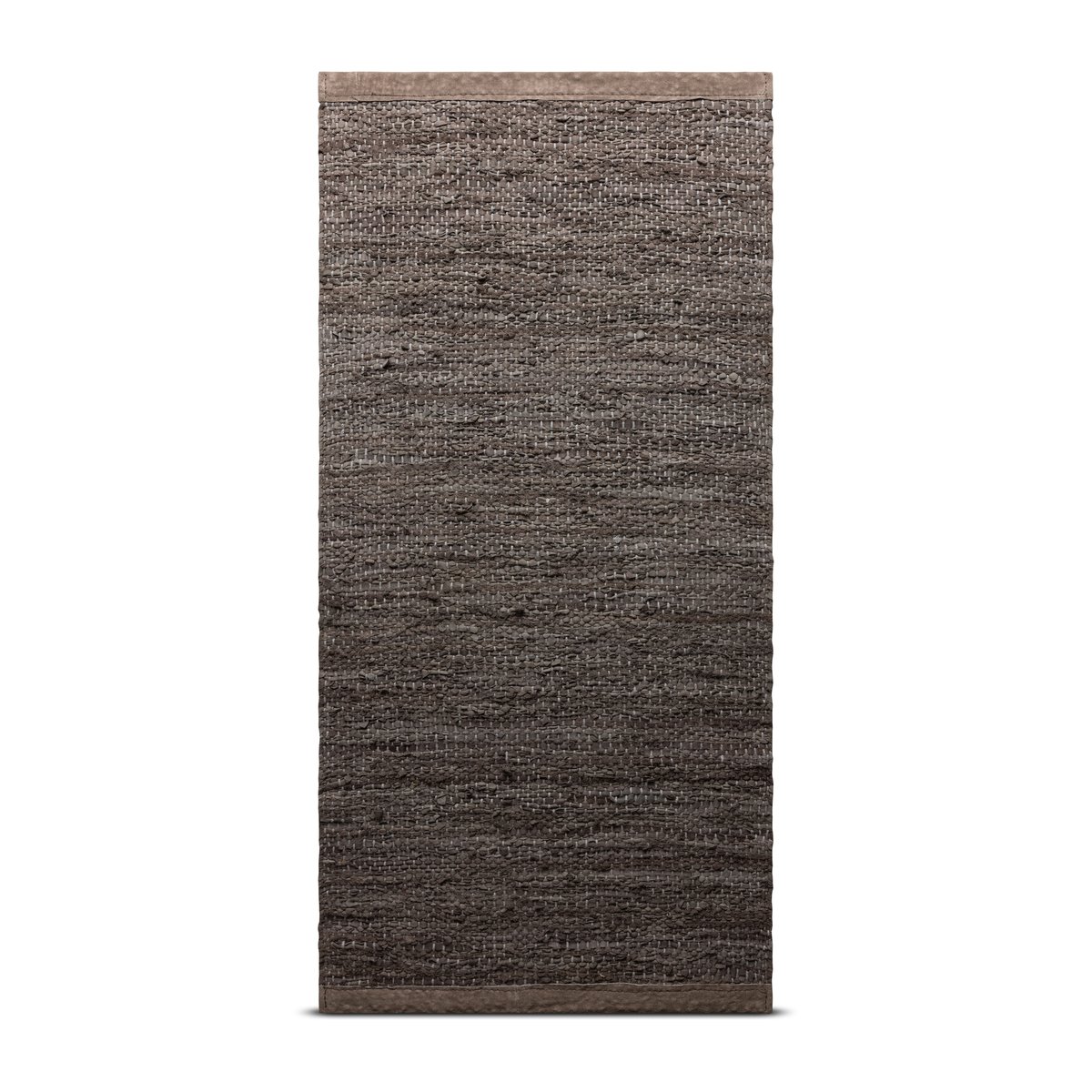 Rug Solid Leather rug  140x200 cm wood (brown)