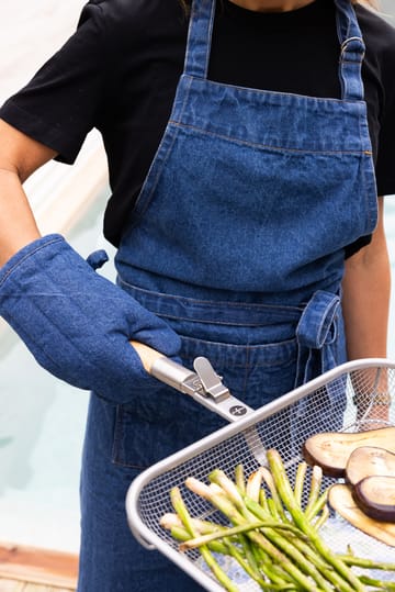 Aron denim apron 70x90 cm - Blue - Sagaform