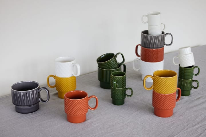 Coffee & More tea mug 2-pack - Terracotta - Sagaform