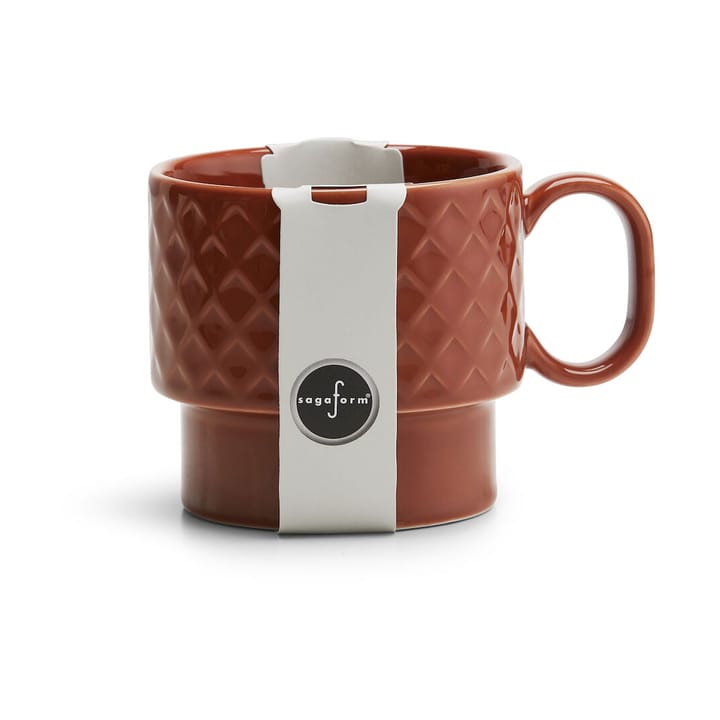 Coffee & More tea mug - Terracotta - Sagaform