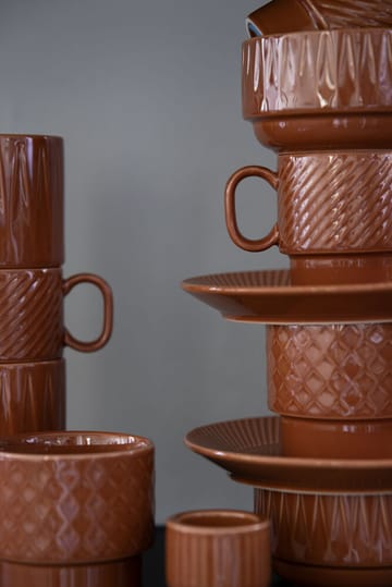 Coffee & More tea mug - Terracotta - Sagaform