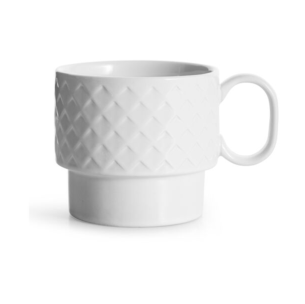 Sagaform Coffee & More tea mug White | Scandinavian Design | Teacups | White