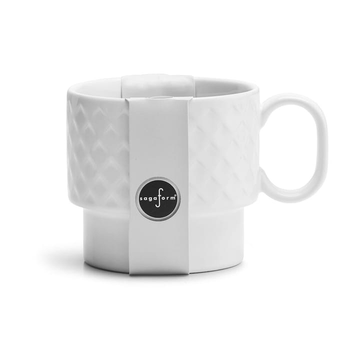 Coffee & More tea mug - White - Sagaform