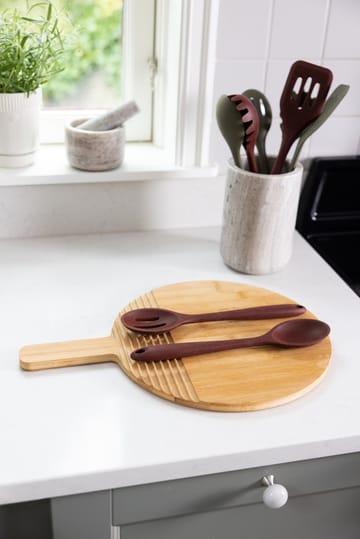 Daniel serving utensils 2 pieces - Burgundy - Sagaform