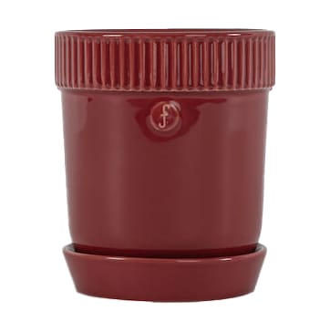 Elise herb pot Ø11 cm - Burgundy - Sagaform