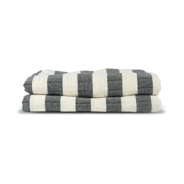 Emilie throw 130x170 cm - Black-white - Sagaform