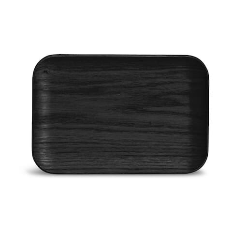 Hanna plate - Black - Sagaform