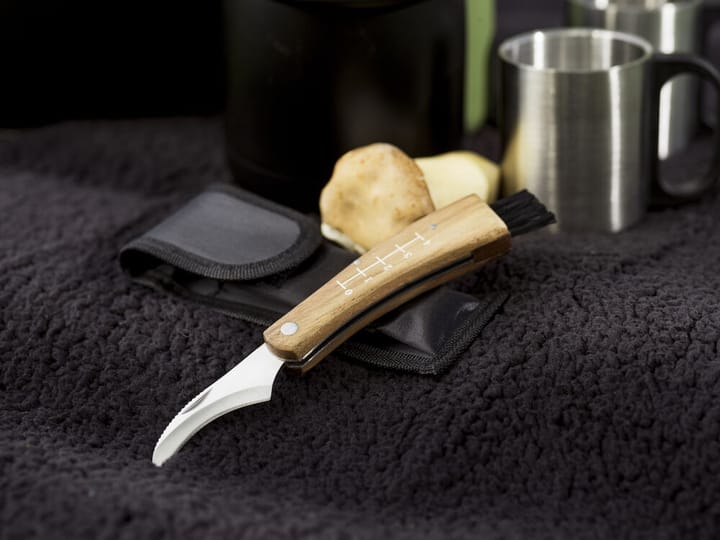 Mushroom knife with cover - Oak - Sagaform