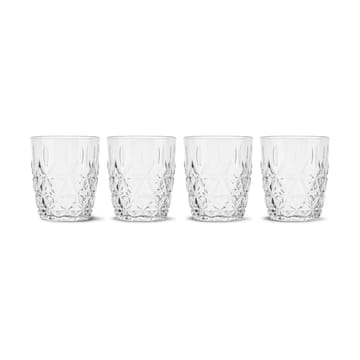 Picknick Juni water glass 28 cl 4-pack - Clear - Sagaform