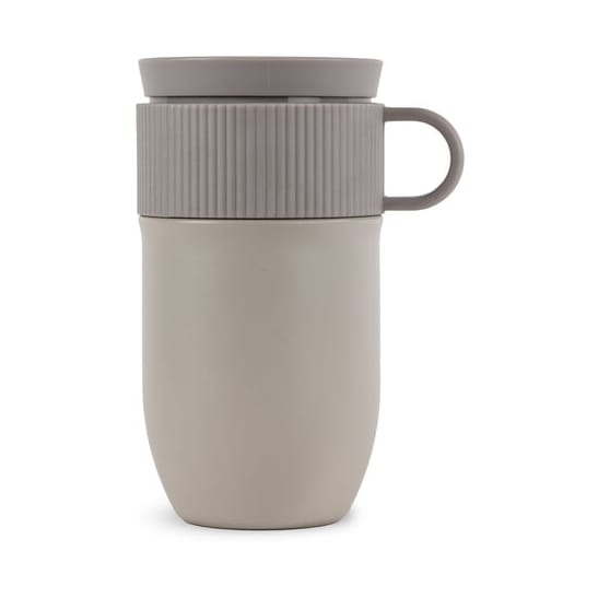 Ted car mug thermos mug 28 cm, Beige Sagaform