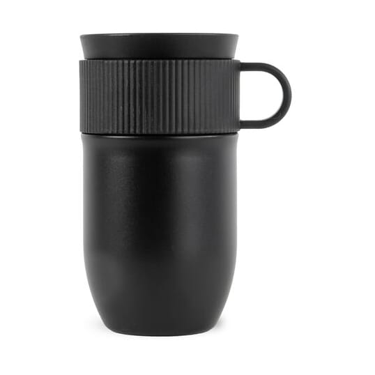 Ted car mug thermos mug 28 cm, Black Sagaform