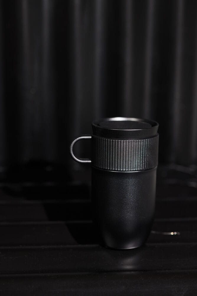 Ted car mug thermos mug 28 cm, Black Sagaform