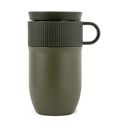 Ted car mug thermos mug 28 cm, Green Sagaform