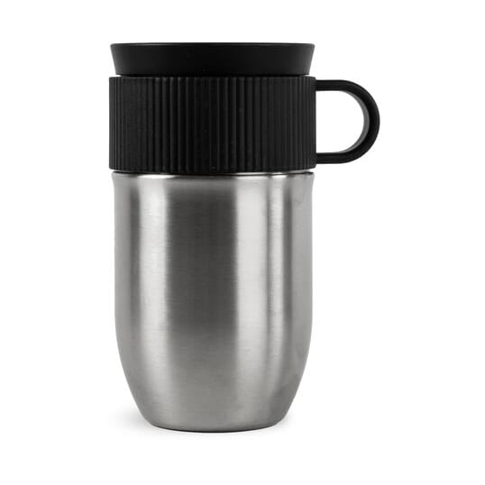 Ted car mug thermos mug 28 cm - Silver - Sagaform