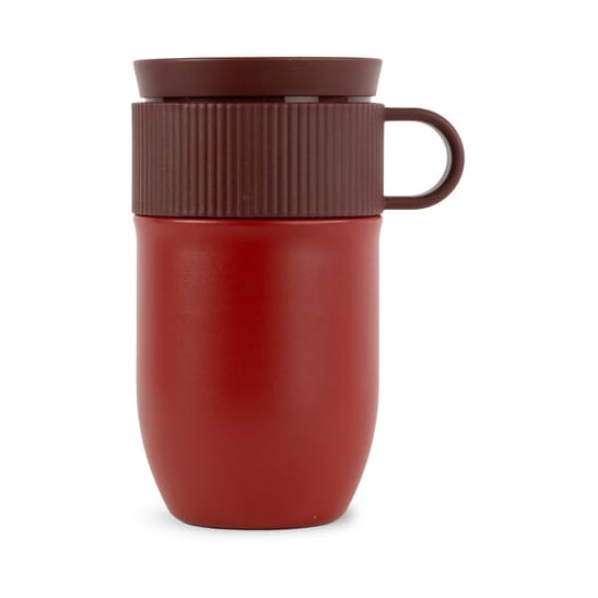 Ted car mug thermos mug 28 cm - Wine red - Sagaform