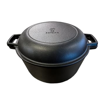 Cast iron pot with lid - Ø26 cm - Satake