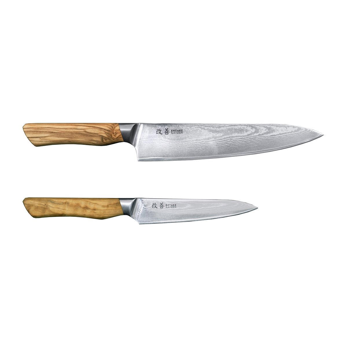 Satake Kaizen knife set Gyoto 18 cm & Petty 12 cm 2 pieces