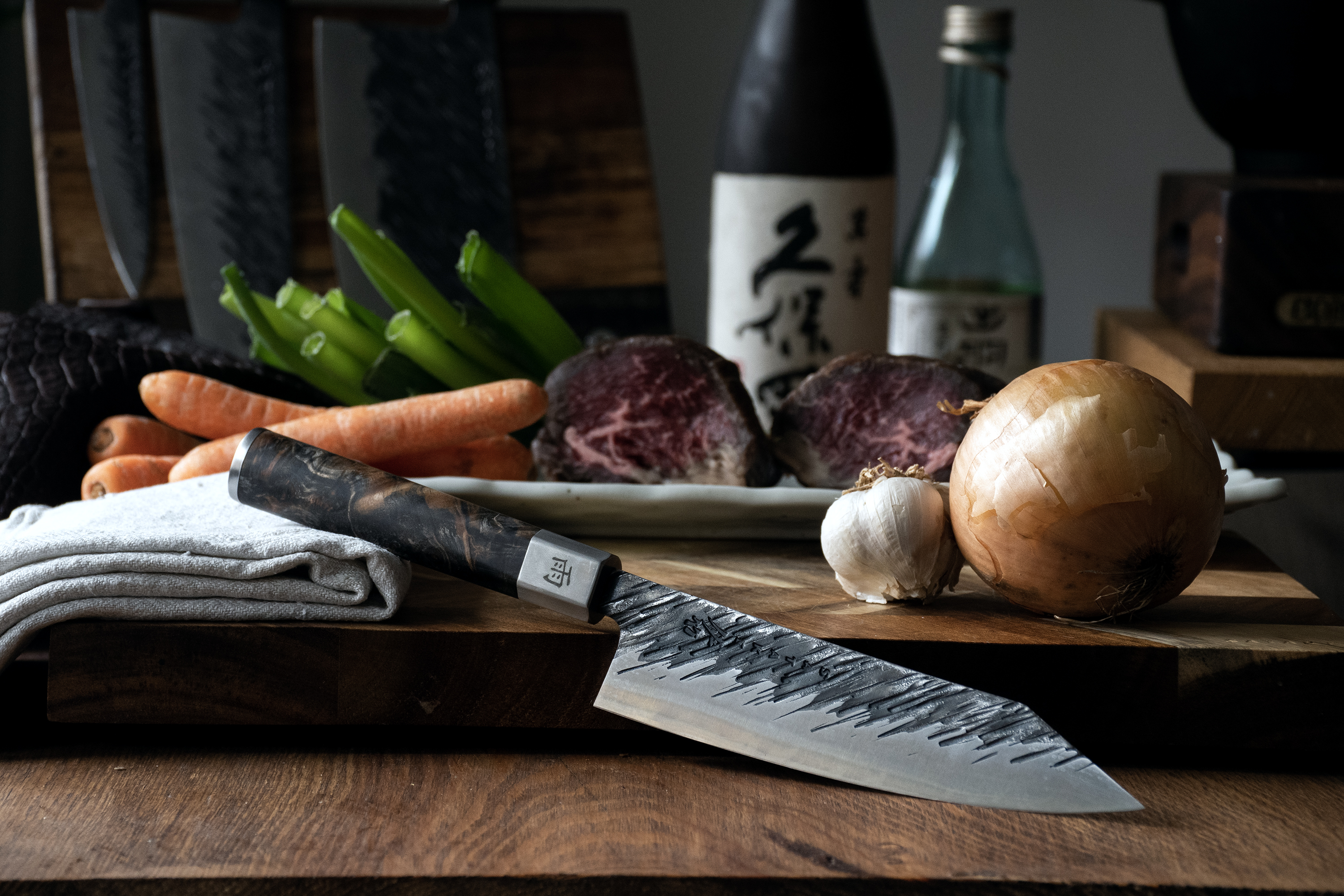 Ame Bunka Japanese Chef Knife, 15 cm - Satake @ RoyalDesign