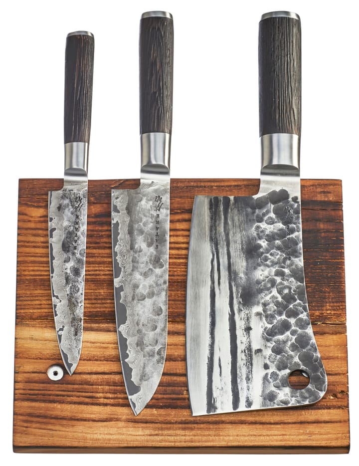 Satake Kuro magnetic knife board, Up to 5 knives Satake