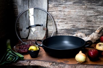 Satake saucepan in lightweight cast iron with glass lid - 26 cm - Satake