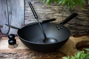 Satake wok set carbon steel - 57 cm - Satake