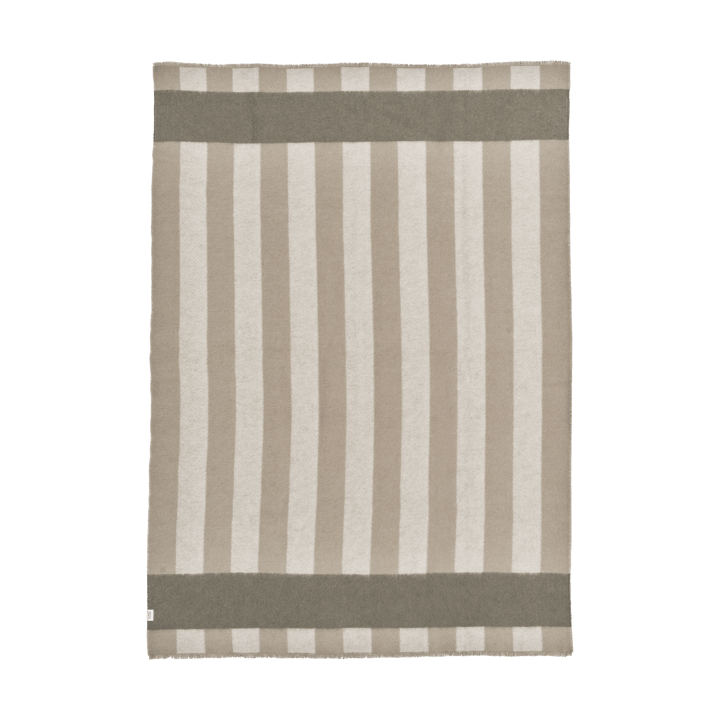 Aisles wool blanket 130x180 cm, Beige Scandi Living