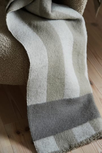 Aisles wool blanket 130x180 cm - Beige - Scandi Living