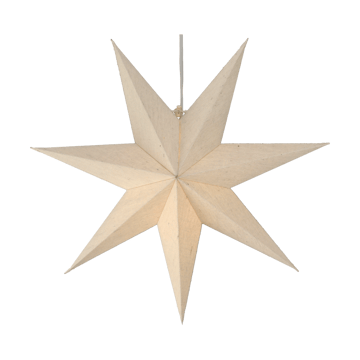 Bare advent star white - 45 cm - Scandi Living