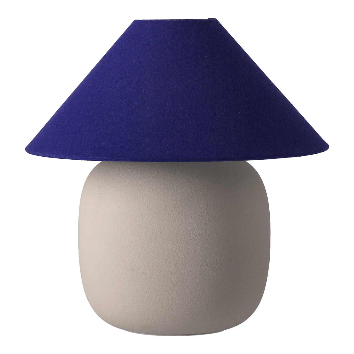 Scandi Living Boulder table lamp 29 cm beige-cobolt