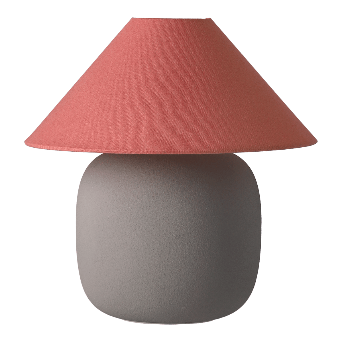 Scandi Living Boulder table lamp 29 cm grey-peach