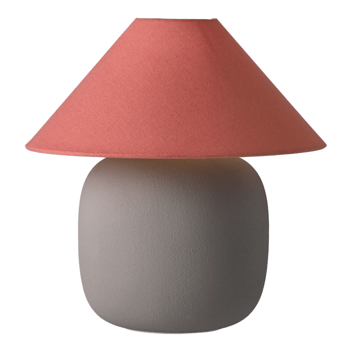 Boulder table lamp 29 cm grey-peach Scandi Living