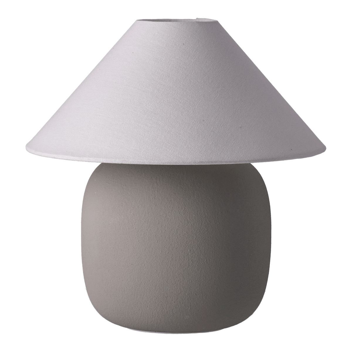 Scandi Living Boulder table lamp 29 cm grey-white Lamp base