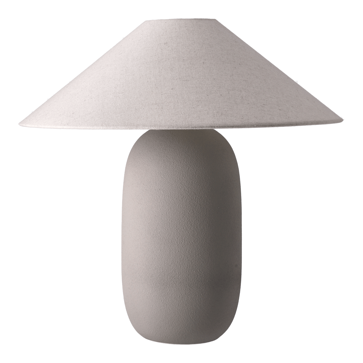 Scandi Living Boulder table lamp 48 cm grey-nature Lamp base