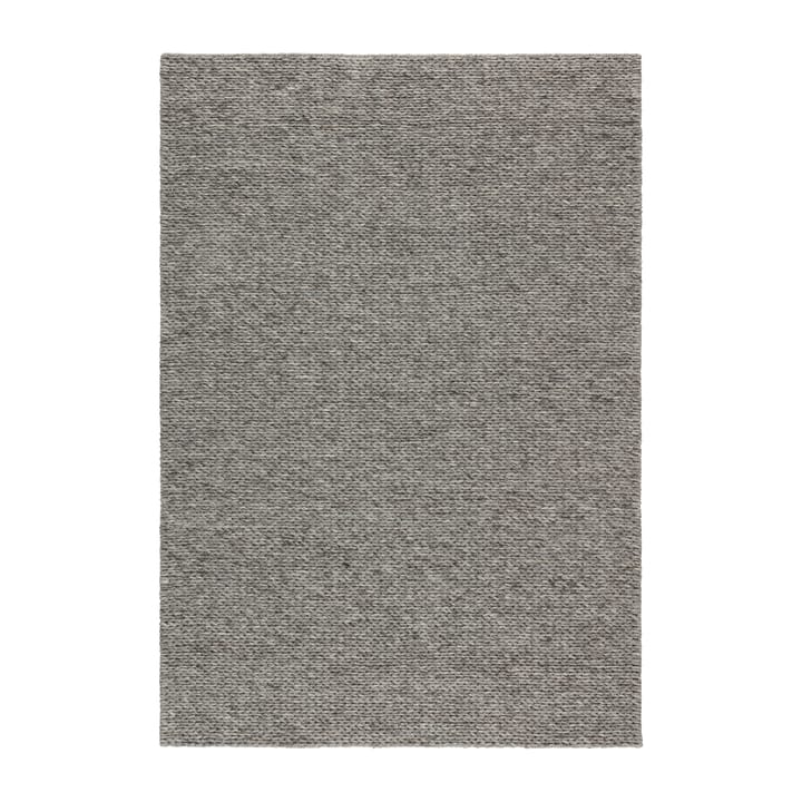 Braided wool carpet natural grey - 170x240 cm - Scandi Living