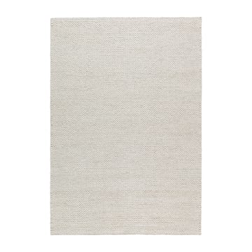 Braided wool carpet natural white - 200x300 cm - Scandi Living