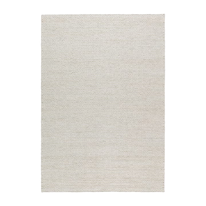 Braided wool carpet natural white, 200x300 cm Scandi Living