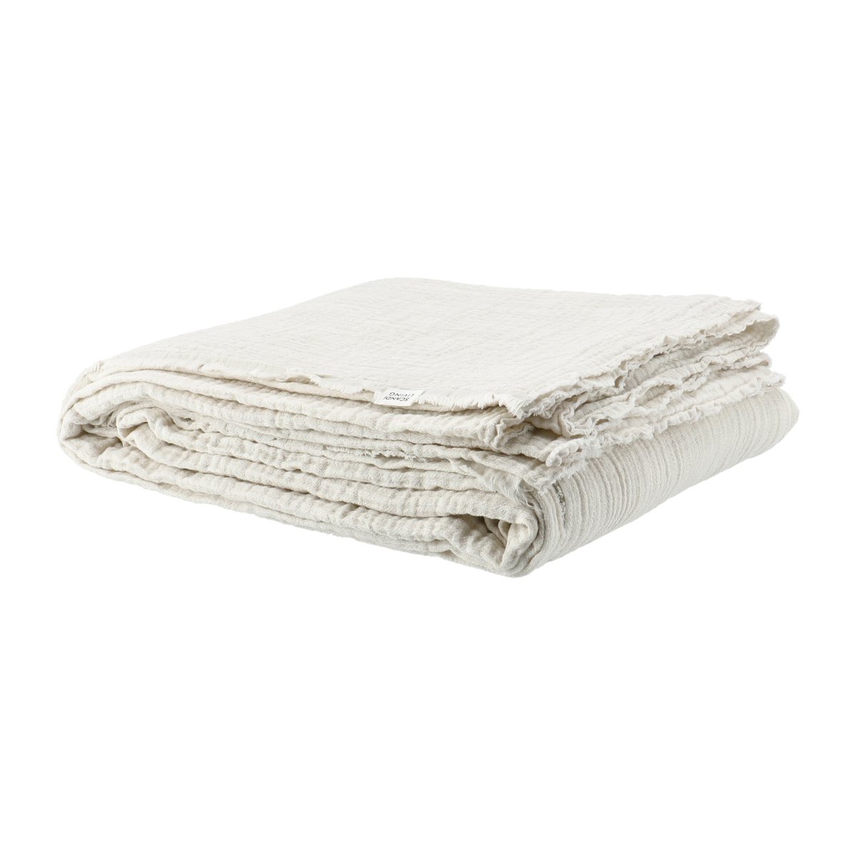 Scandi Living Breeze throw 160x260cm Off-white