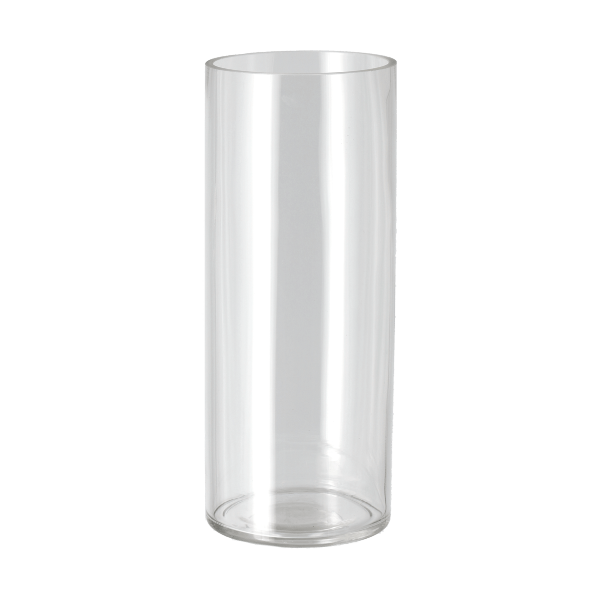 Scandi Living Cylinder vase Ø10x25 cm Clear | Scandinavian Design | Vases | Transparent