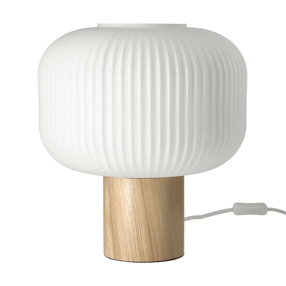 Scandi Living Fair table lamp 34.5 cm Frosted glass-ash