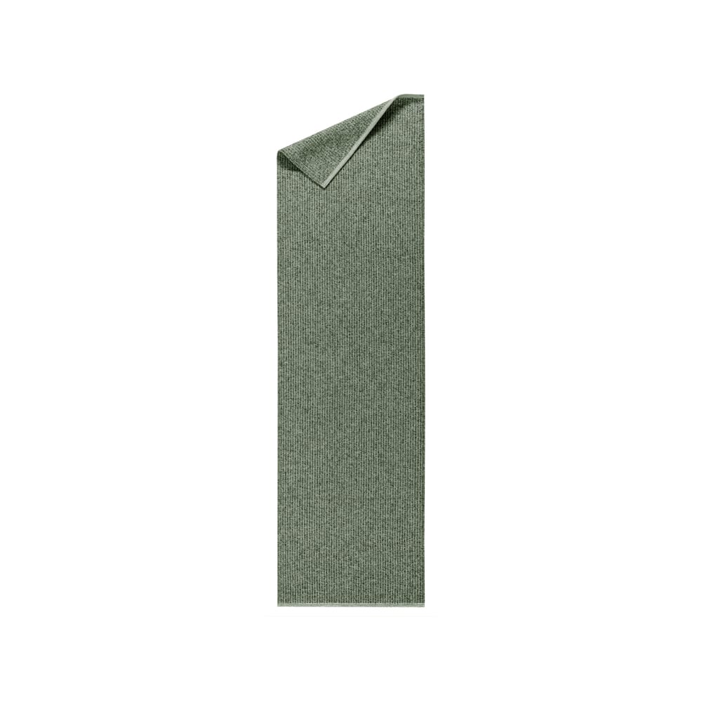 Scandi Living Fallow rug dusty green 70x250cm