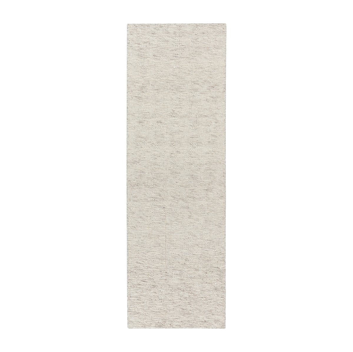 Scandi Living Fawn wool carpet white 80x240 cm