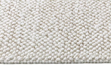 Flock wool rug natural white - 200x300 cm - Scandi Living