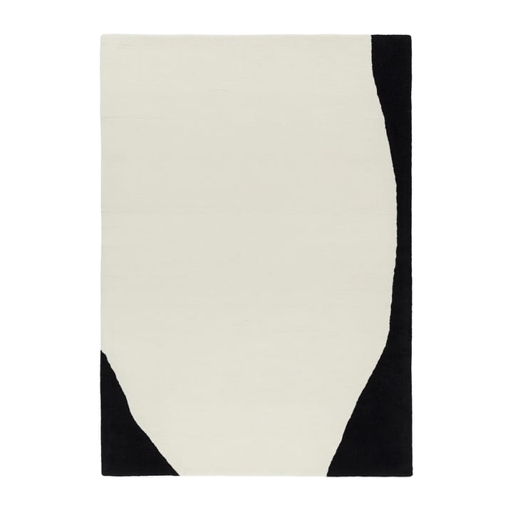 Flow wool carpet white-black, 170x240 cm Scandi Living