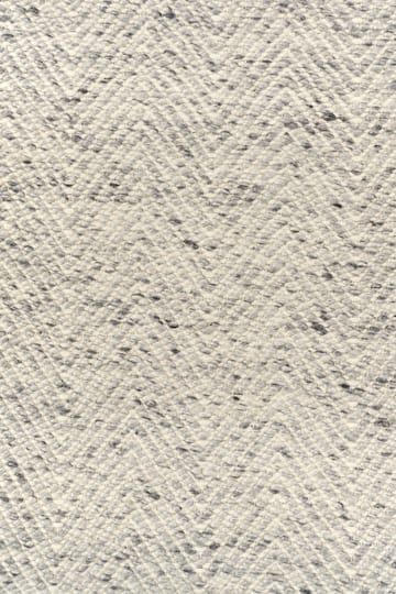 Furrow wool rug natural white/grey - 170x240 cm - Scandi Living