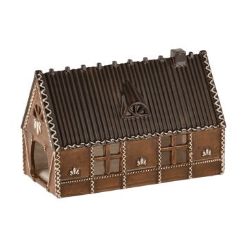 Ginger bread lantern house - 18 cm - Scandi Living