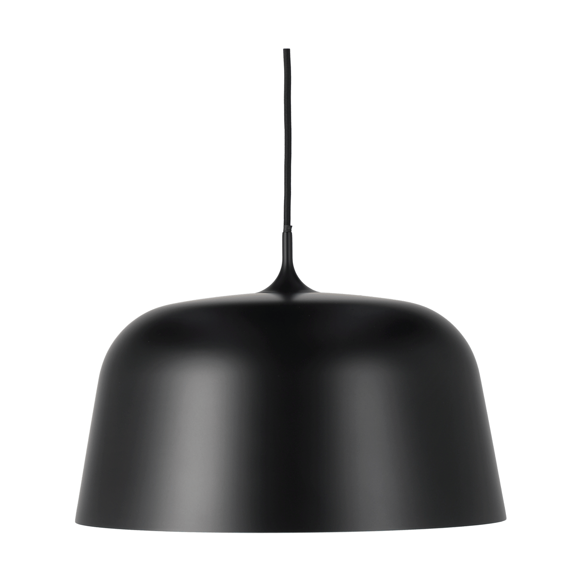 Scandi Living Halo ceiling lamp Ø38 cm Black