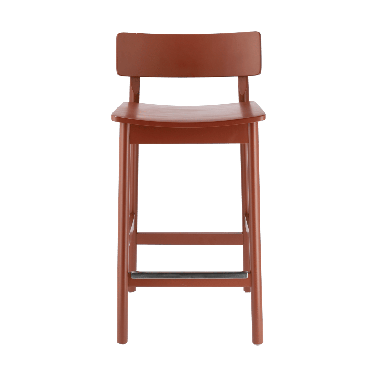 Scandi Living Horizon bar stool 87 cm Red